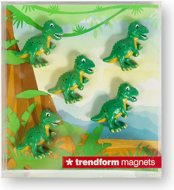 Actual product image Trendform Magnets DINO Set of 5 green (5 x)
