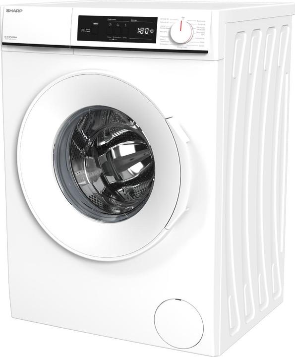 Produktbild Vestel Sharp Waschmaschine ES-NFA714WWNA-DE 7kg/1400Umin wh A (Speditionsversand) (7 kg, Links)
