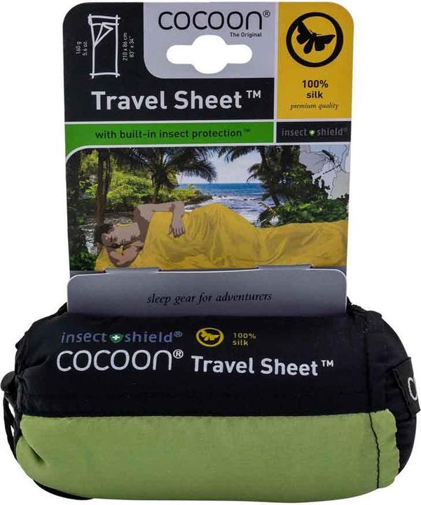Actual product image Cocoon Shield TravelSheet Silk (220 cm)