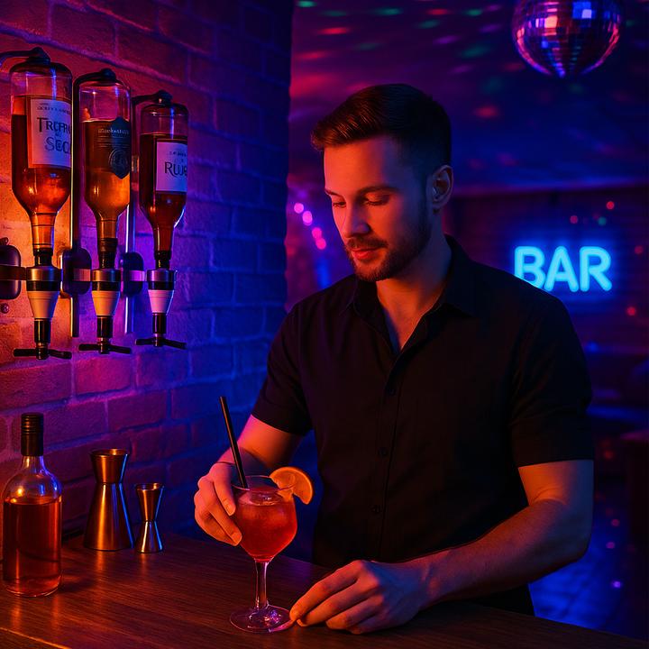 Produktbild Relaxdays Barbutler (Barmass, Dosierer + Ausgiesser)