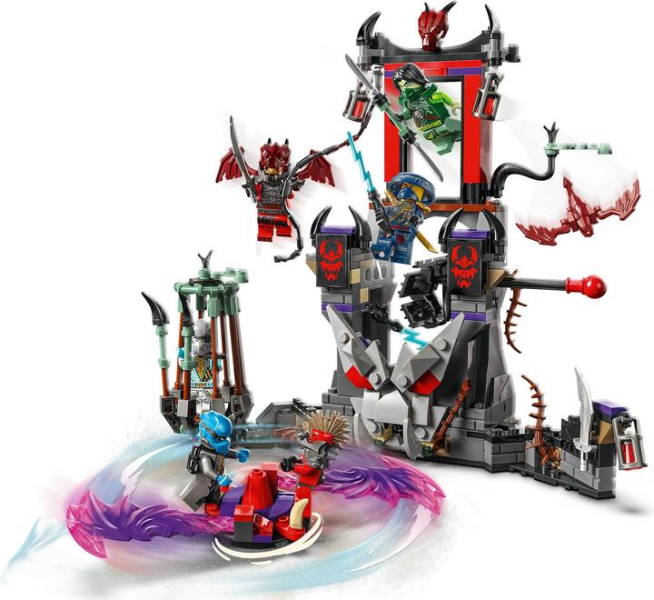 Actual product image LEGO Draconian storm village (71841, LEGO Ninjago)