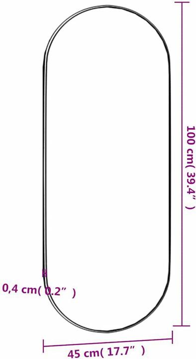 Produktbild VidaXL Chloette (45 x 100 cm)