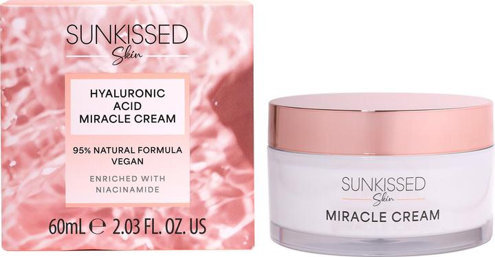 Actual product image Sunkissed Skin Hyaluronic Acid Miracle Cream 60ml Enriched with Niacinamide (60 ml, Face toner)