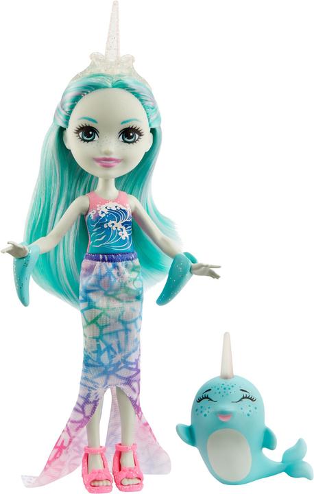 Image du produit Enchantimals Naddie Narval et Sword - Mini-poupée - 4 ans et +