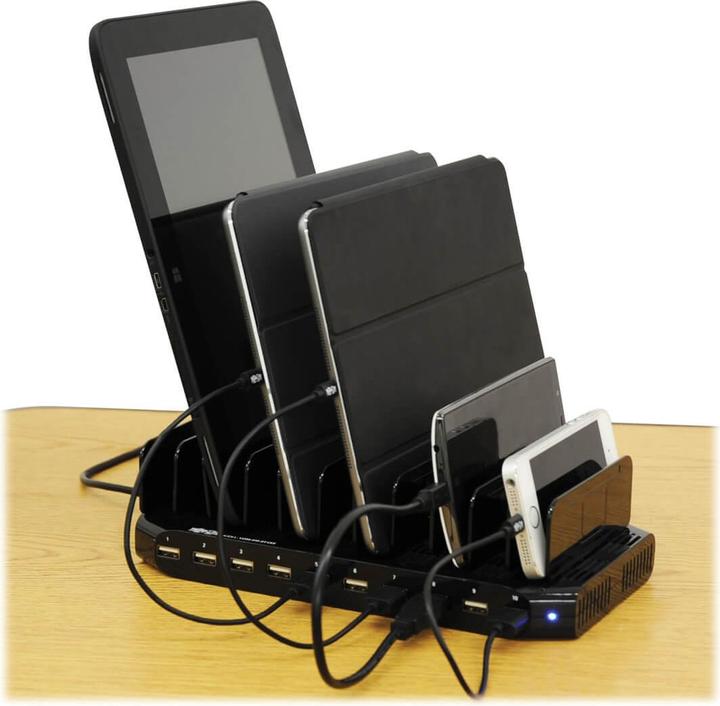 Produktbild Eaton 10Port USB Charging Station with Adjustable Storage 12V 8A 96W USB Charger Output Sc (USB-A, 10 Ports)