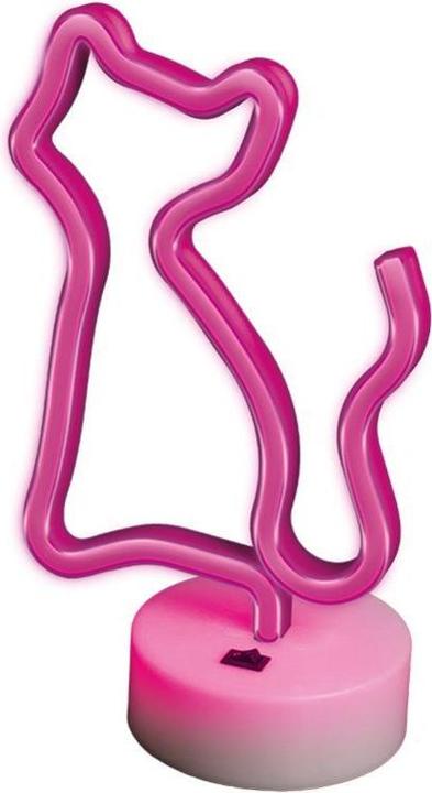 Forever Light Néon LED sur pied CAT rose FSNE02