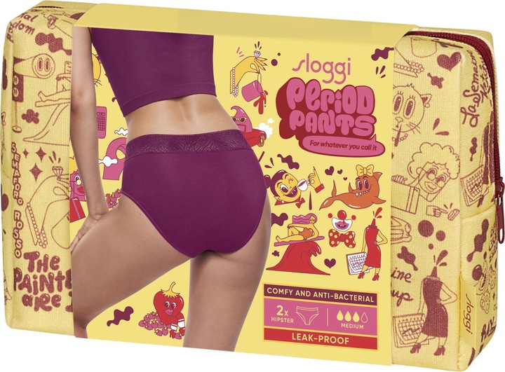 Actual product image Sloggi Period Pants Hipster Medium 2P (S)