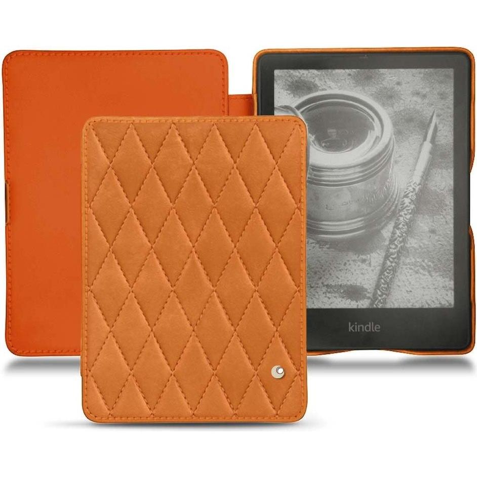 Thumbnail - Noreve Lederschutzhülle horizontal (Kindle Papewhite (2021)), Tablet Hülle, Orange