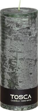 Produktbild Bludeko Kerze rustic waldgrün - 2er-Set (2 Stk.)