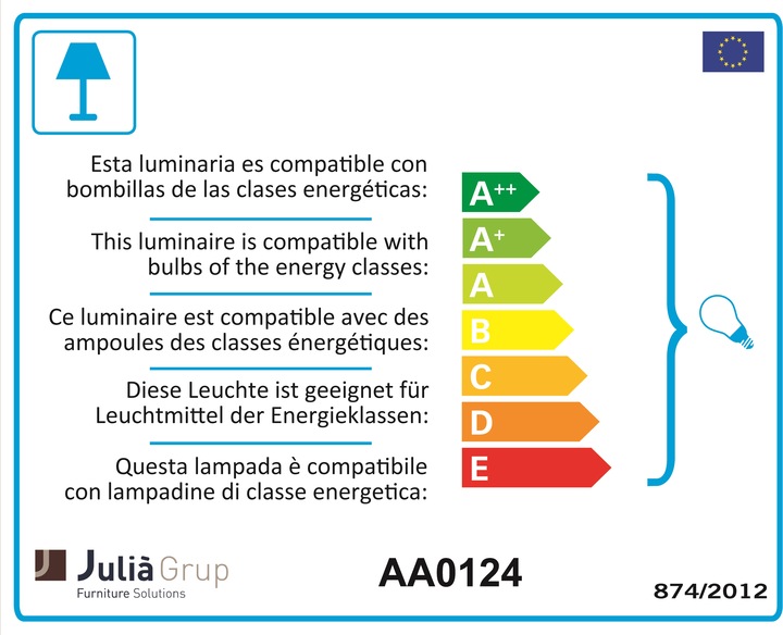 Energie-Label Kave Home Zayla (E14)
