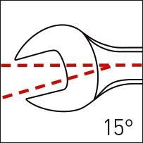 Actual product image Kraftwerk Open-ended ring spanner (3/8")