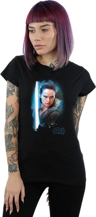 Immagine prodotto Star Wars T-shirt in coton brossé Rey Femme/Femme (S)