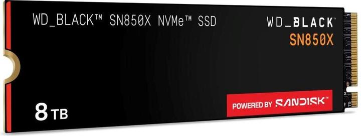 Immagine prodotto WD Black SN850X powered by SANDISK (8000 GB, M.2 2280)