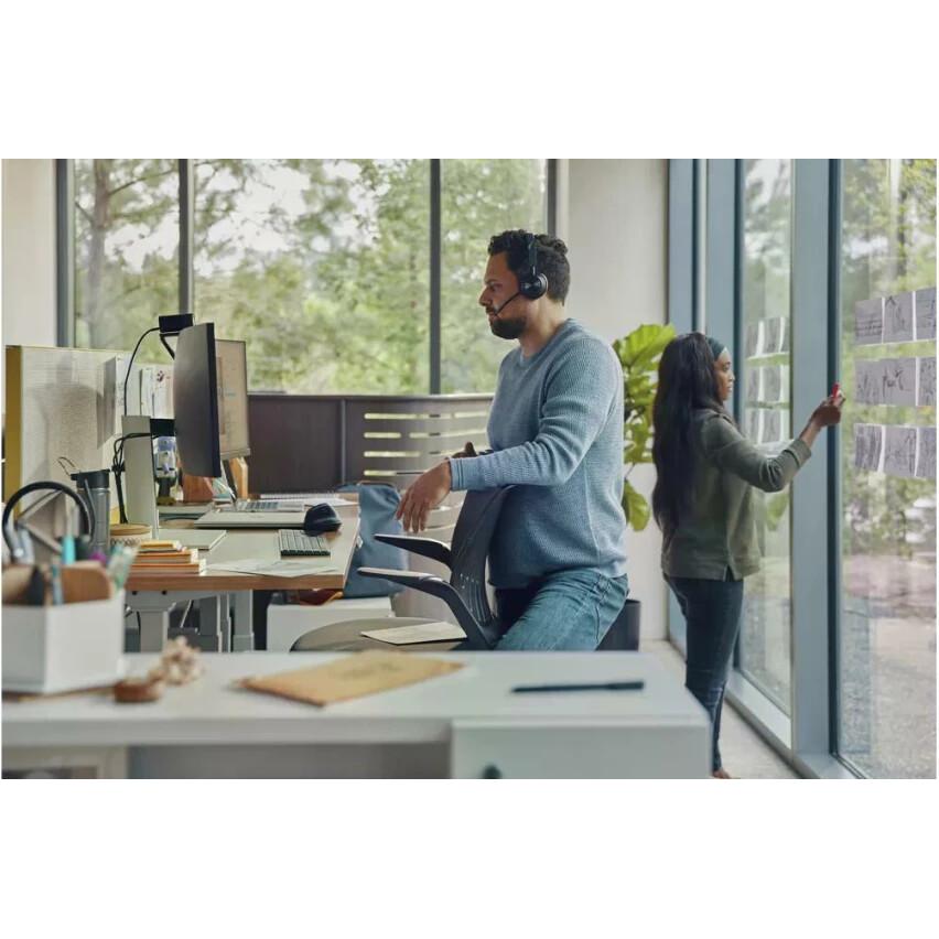 Thumbnail - Poly SAVI 7410 OFFICE S7410 -M CD (Kabellos), Office Headset, Schwarz