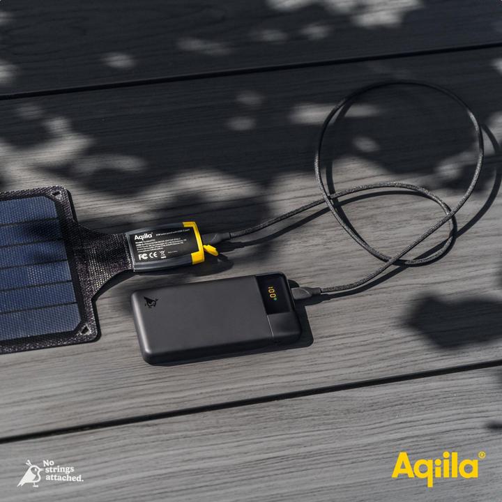 Produktbild Aqiila Cablebird CB11 - USB-C to USB-C Braided cable, 240W (1m) - Black (1 m, USB 2.0, 240 W)