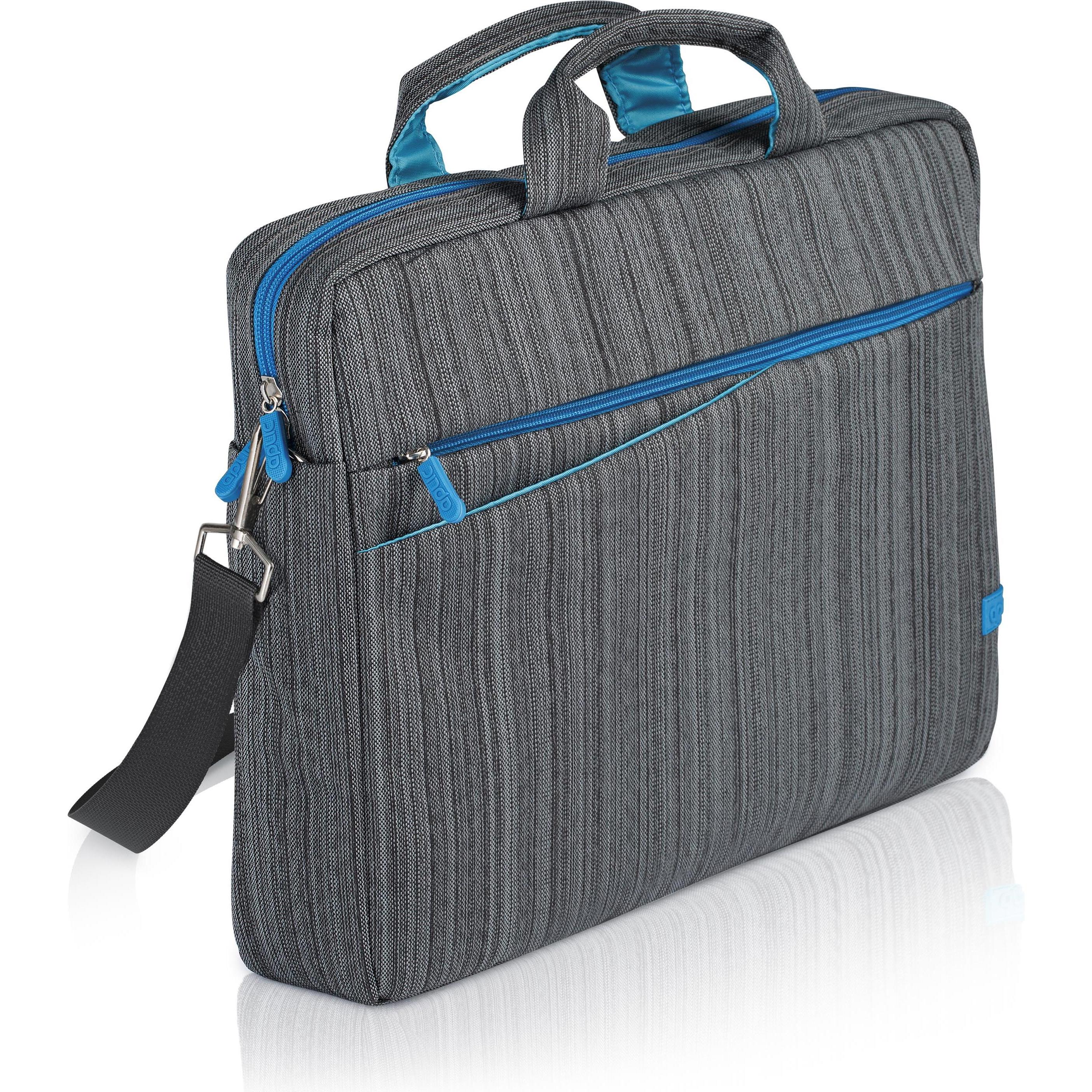 Aplic Laptoptasche, Notebooktasche mit Zubehörfächern für Laptops bis 17,3" (43,9cm) aus Naturfliz (17.30", Universal), ...