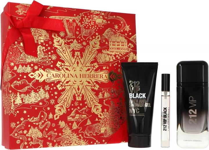 Image du produit Carolina Herrera C.H. 212 VIP BLACK MEN EDP SPRAY 100 ML ENSEMBLES NAV24 (Coffret de parfum)