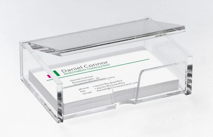 Produktbild Sigel Visitenkarten-Box (58 x 90 mm)