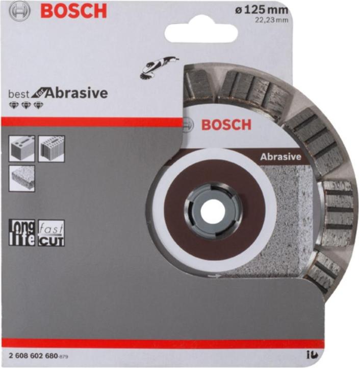 Actual product image Bosch Professional Zubehör PRO Abrasive diamond cutting disc, 125 x 22.23 mm