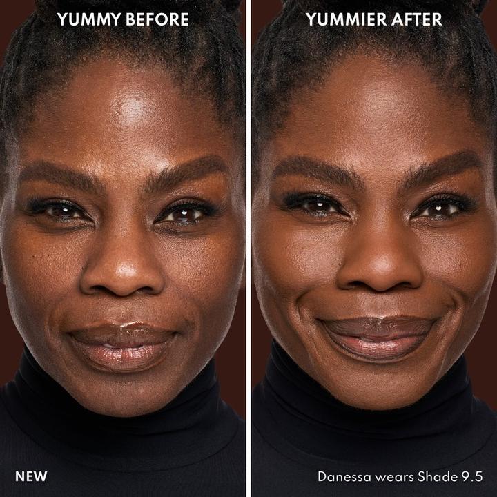 Actual product image Danessa Myricks Yummy Skin - Blurring Balm Powder 9.5 (Black)
