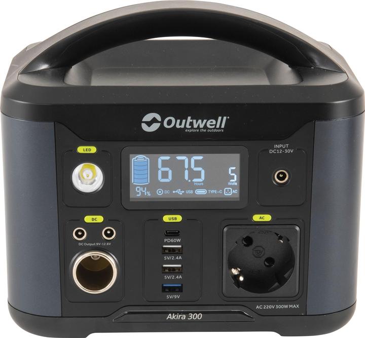 Actual product image Outwell Akira 300 Power Station (3.30 kg)