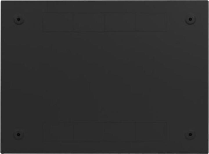 Produktbild Lanberg Nástěnná jednodílná skříň 19", 4U+3U/540x200, (dodávané složené), nízkoprofilová, plné dveř (4 HE)