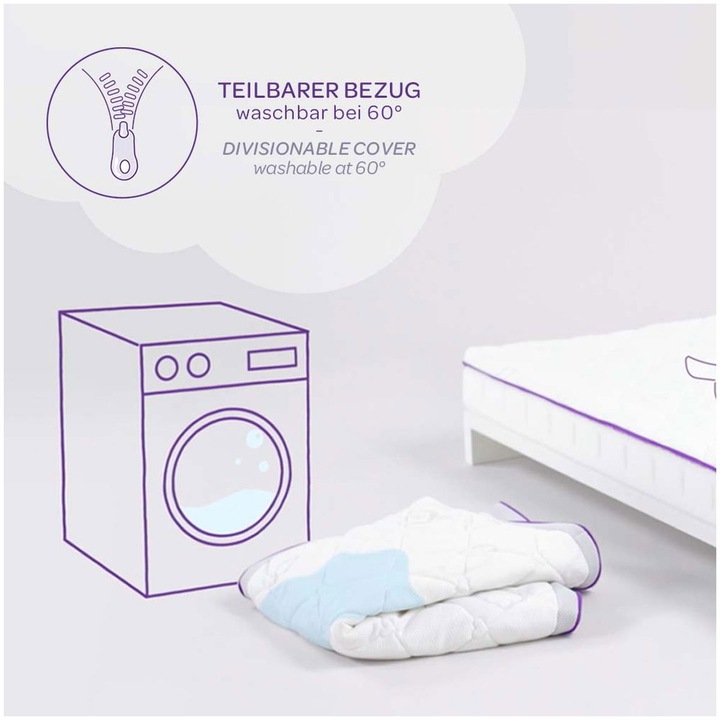 Image du produit Träumeland Matelas bébé Brise (60 x 120 cm)