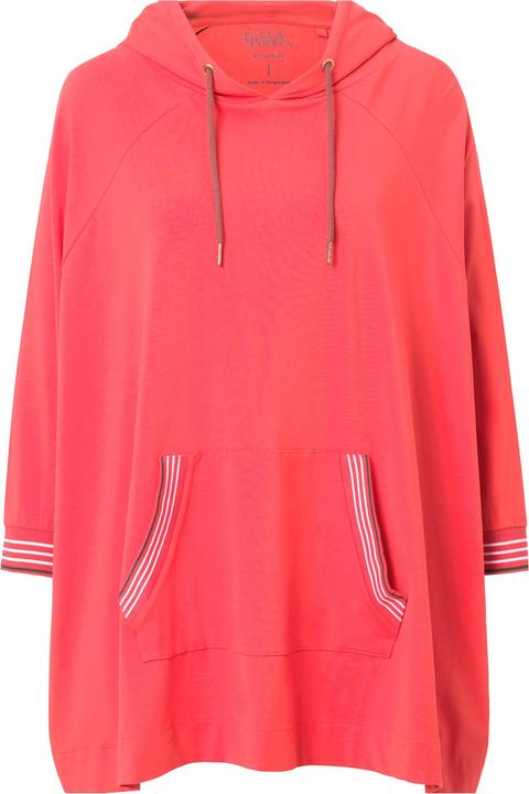 Produktbild Ulla Popken Loungwear-Poncho, oversized, Kapuze, Langarm (50, 52, 54, 56)