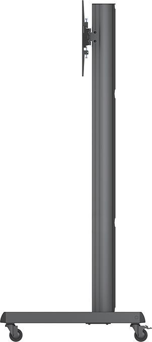 Actual product image Multibrackets Floor stand with castors-100", black, max. 90kg (90 kg)