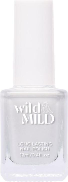 Actual product image Wild & Mild Nagellack Snow white 12 ml (Snow White, Colour paint)
