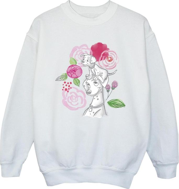 Produktbild Disney 101 Dalmatians Flowers Sweatshirt Mädchen (128)