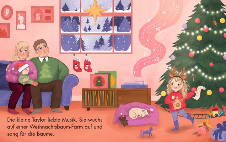 Actual product image Little People, Big Dreams. Mini – Taylor Swift (German, Borghild Fallberg, María Isabel Sánchez Vegara, Silke Kleemann, 2025)