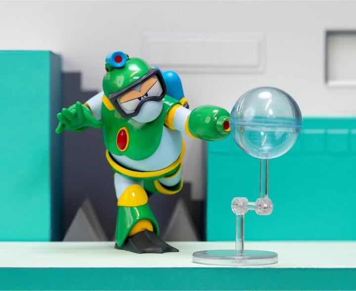 Image du produit Jada Mega Man Bubble Man 4.5" Figure