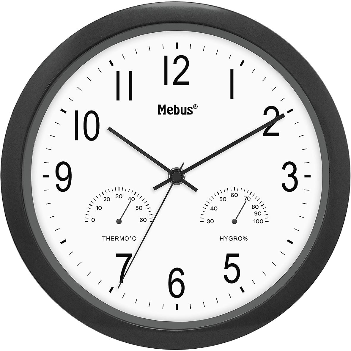 Mebus, Wanduhr, Quarz-Wanduhr (26 cm)