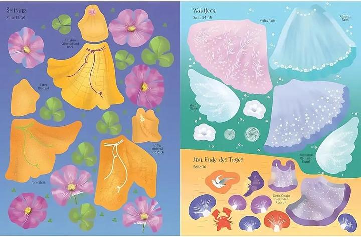 Immagine prodotto I miei libri di adesivi per bambole vestite di glitter mini