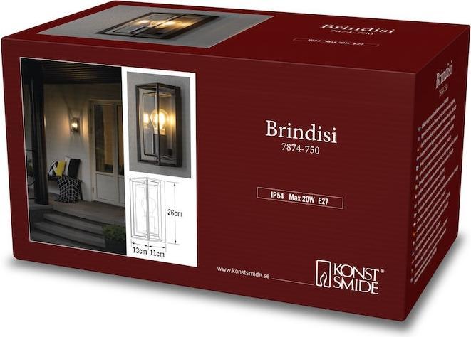 Productafbeelding Konstsmide Brindisi (E27, IP54)