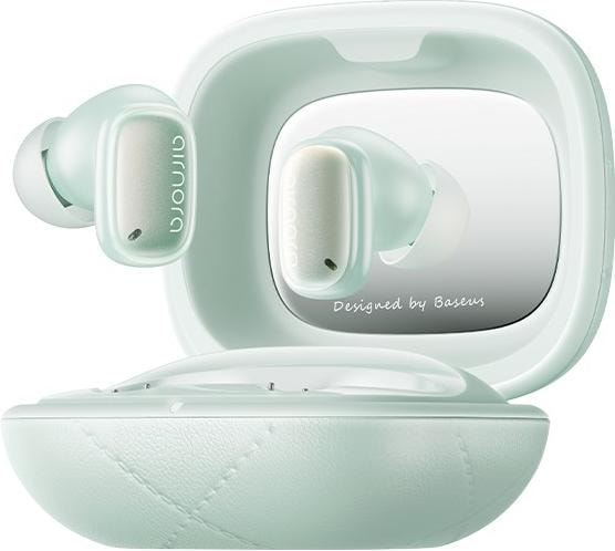 Image du produit Baseus AirNora 3 Kopfhörer True Wireless Stereo (TWS) im Ohr Anrufe/Musik Bluetooth Grün (ANC, 6 h, Sans fil)