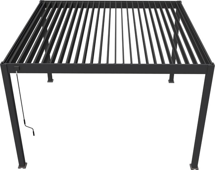 Produktbild Ventaris Pergola Deluxe Plus mit Lamellendach Anthrazit (400 cm, 400 cm)