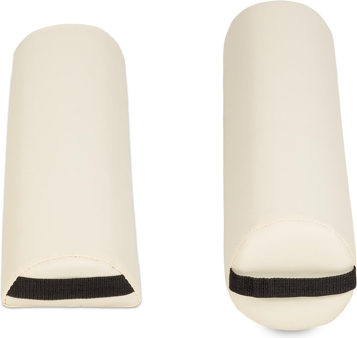 Actual product image tectake Massage table oval with 5 cm padding + rolls