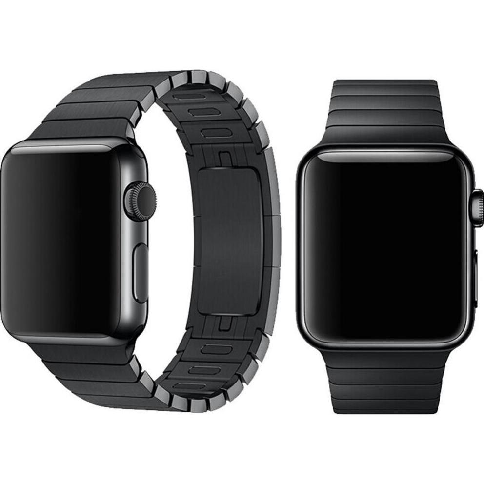 Devia cinturino Bracciale a maglie eleganti per Apple Watch 41mm/ 40mm/ 38mm spazio nero, Cinturini per orologi, Nero