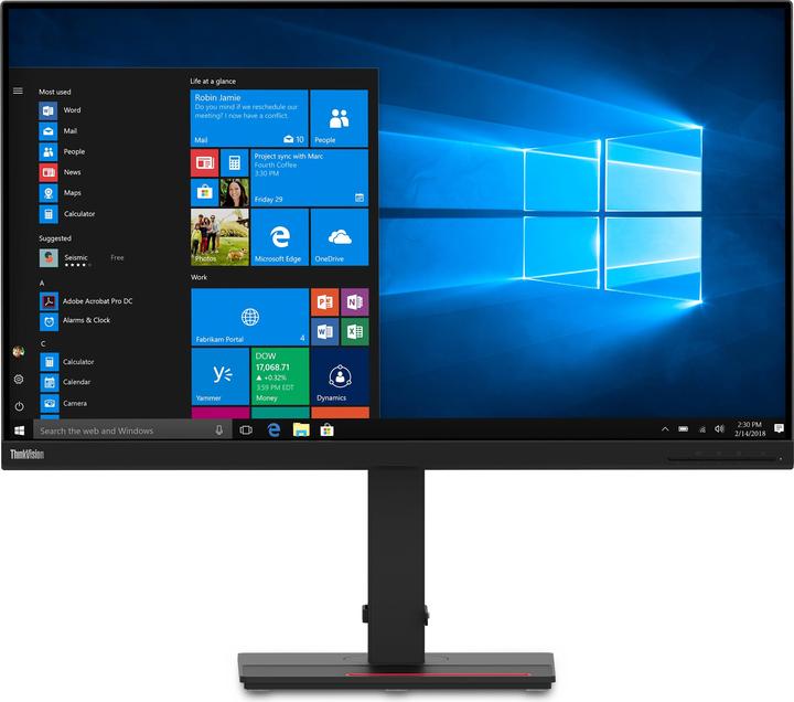 Actual product image Lenovo ThinkVision T32h-20 (2560 x 1440 pixels, 32")
