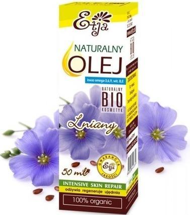 Image du produit Etja Huile naturelle de graines de lin organique 50Ml (Huile pour le corps, 50 ml)