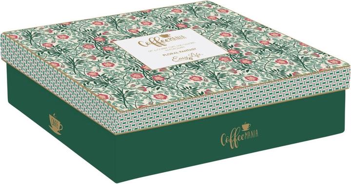 Image du produit Easy Life Coffee Mania Tasse à café avec soucoupe. 6 pièces (100 ml, 6x)