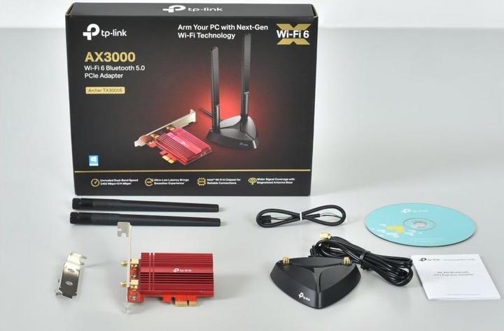 Actual product image TP-Link Archer TX3000E (PCI Express Mini Card, PCI Express x1)