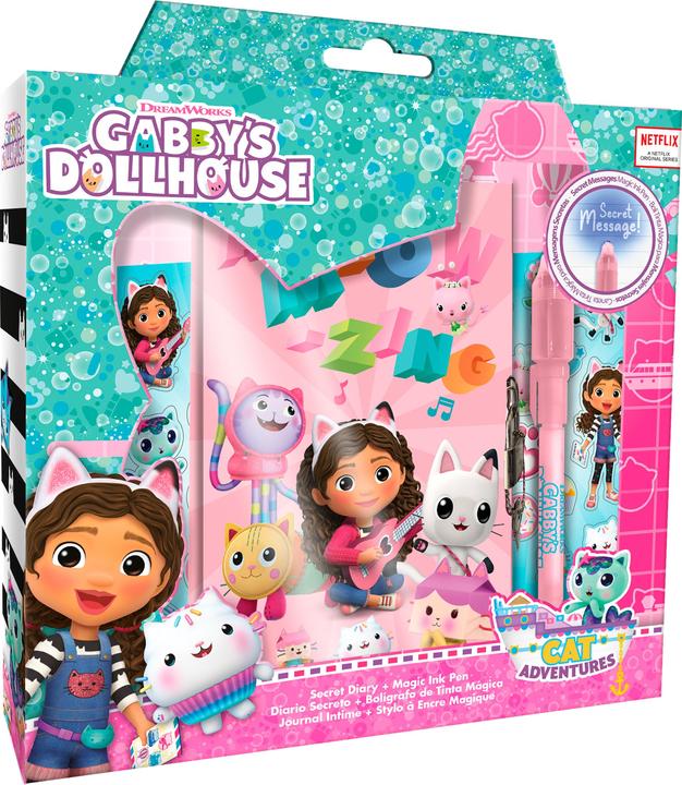 Actual product image Gabby's Dollhouse Diary set