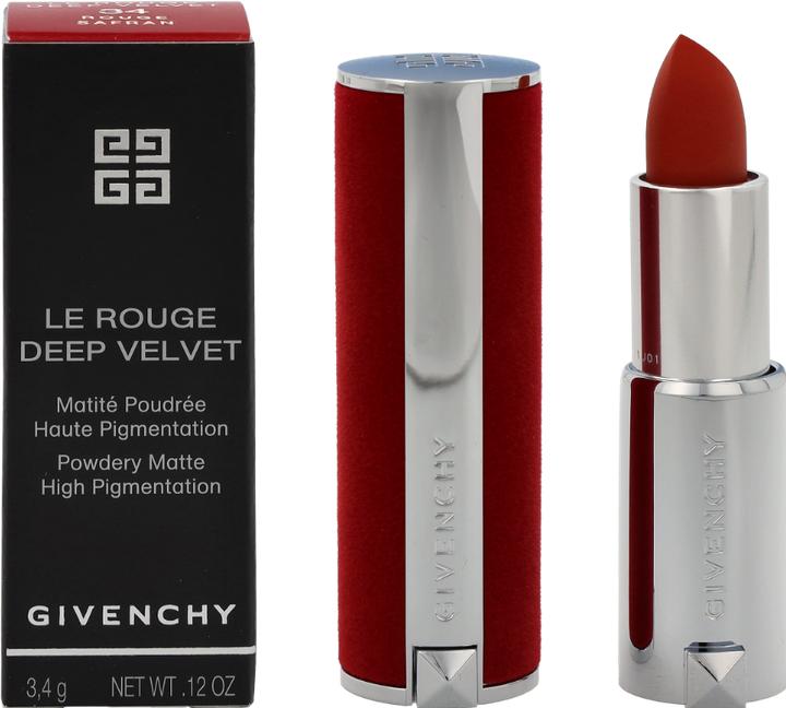 Actual product image Givenchy Le Rouge Deep Velvet Lipstick (#34)