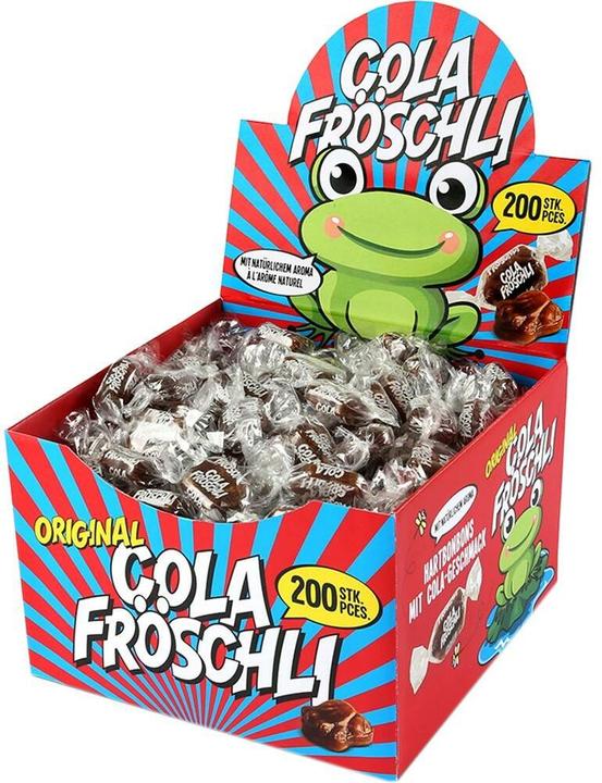 Cola-Fröschli Sweets (200 pcs., 1200 g)