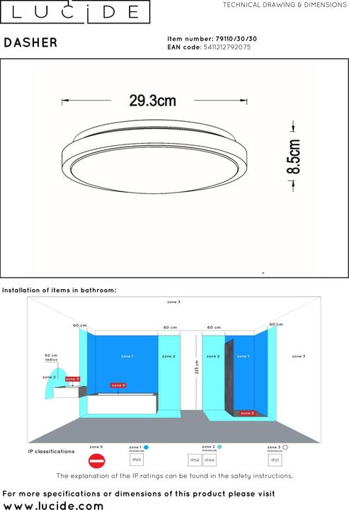 Produktbild Lucide Dasher (700 lm)