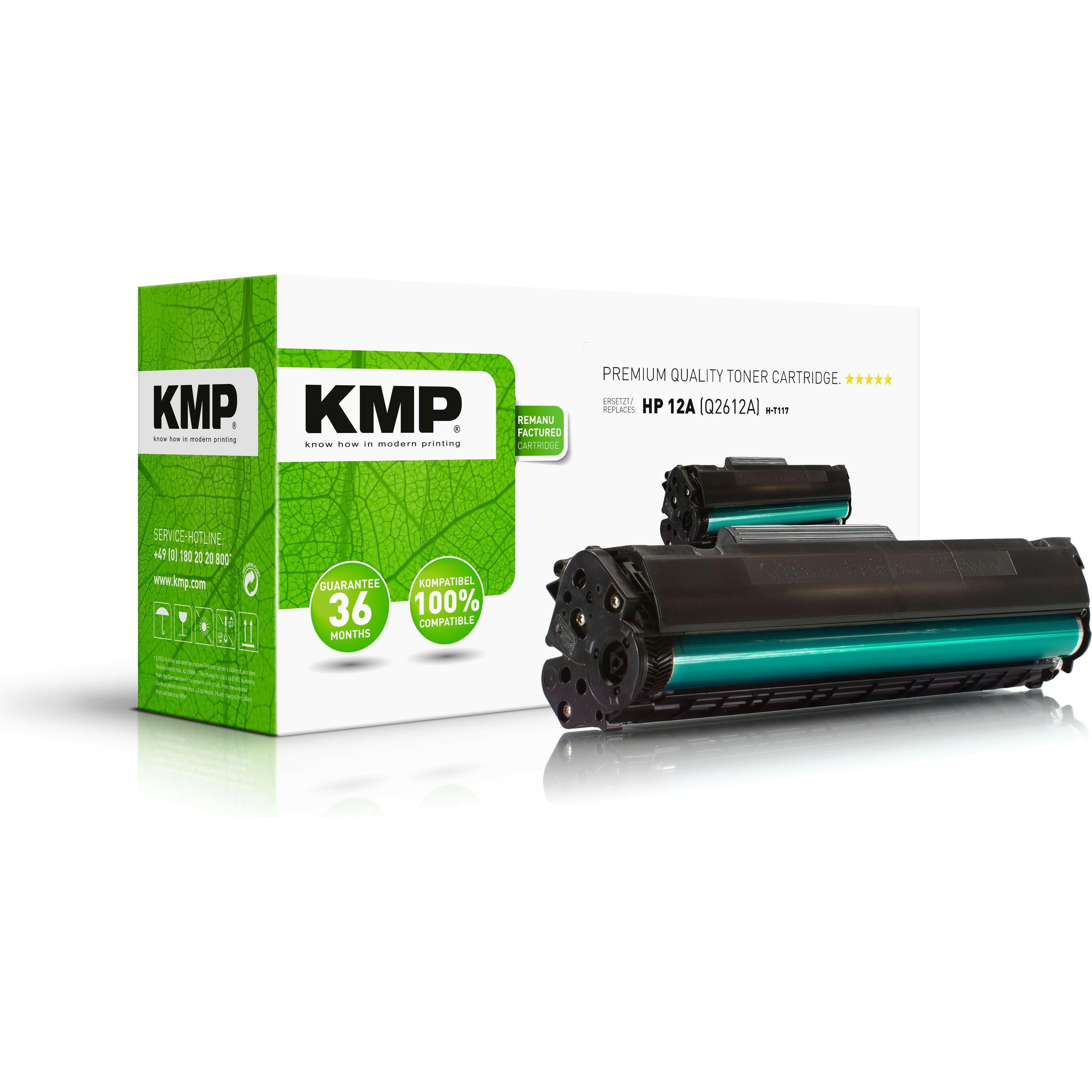 KMP, Toner, H-T117 (BK)