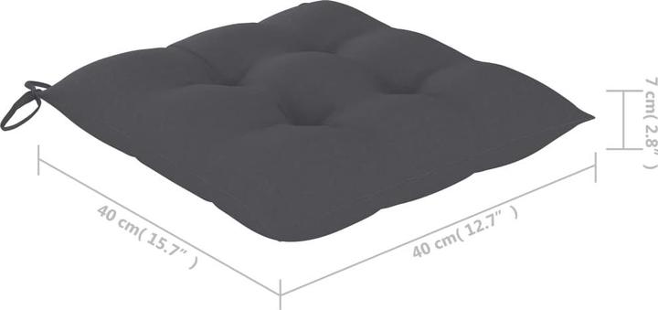 Actual product image vidaXL Gartenstuhl